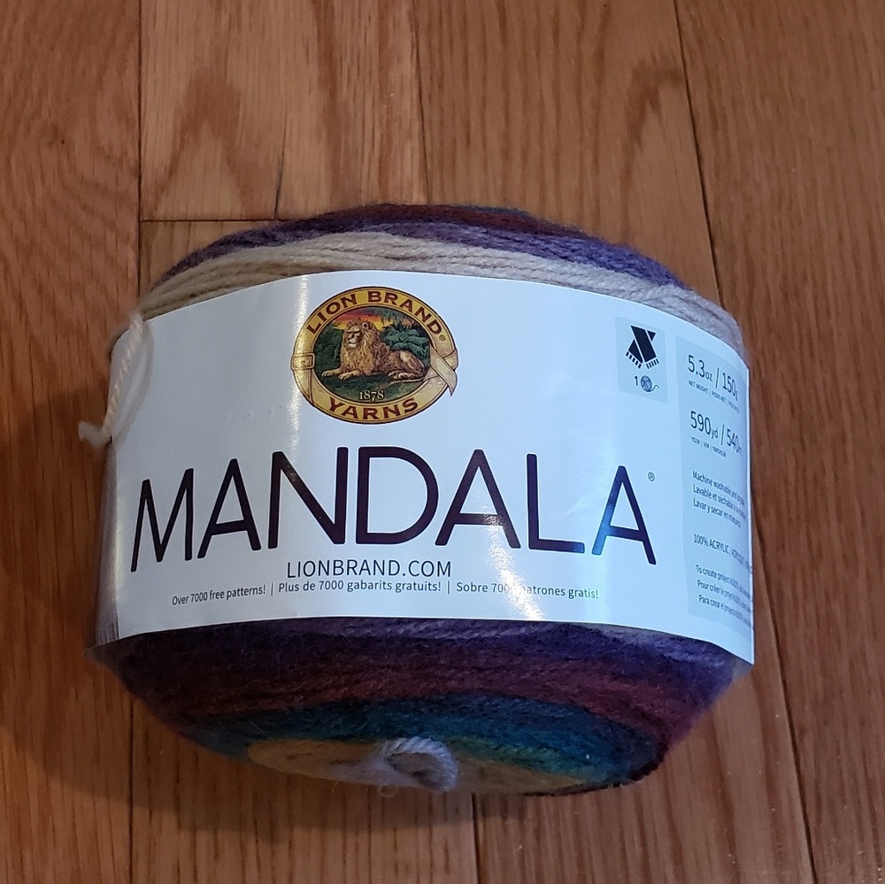 3 for $25 ❤ Lion Brand Mandala (WARLOCK) 1 cake - Picture 2 of 4